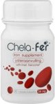 Chela-fer Iron Supplement With Ferrochel - 24 Mg 30 Tablets