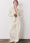 Wide Regular Jeans - White