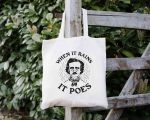 When It Rains Tote Bag