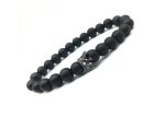 Herjewellery Crown Bracelet Black