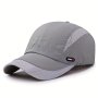 Thin Breathable Outdoor Baseball Cap Outdoor Quick Drying Running Hats Casual Adjustable Sports Hat For Women Men