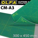 Olfa Cutting Mat 300X450MM A3 Craft Multi-purp Livestainable
