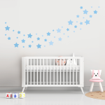 Stars Pattern - Blue