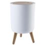 Creative High Legged Light Luxury Garbage Can Press Type Trash Can With Lid