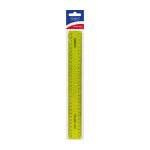 Marlin Flexible Rulers 30CM 4 Assorted Colours Blue Green Pink & Yellow Pack Of 12