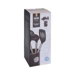 7 Piece Bistro Kitchen Utensil Set Matte Black