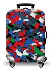 Printed Luggage Protector - Let's Build - XL