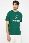 Code Sl Stacked Apq Tee - Mid Pine