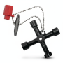 Multi-function 4 Way Valve Control Key For Plumbing And Irrigation - 2 Pack