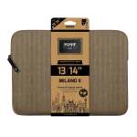Designs Milano II Eco 13 14" Universal Laptop Sleeve - Desert Brown