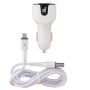 Car Charger 3.4A Dual USB Micro White