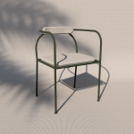 Outdoor Akaya Caf Chair - Ocean Colourway