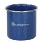 Enamel Mug 4 Piece Set - Blue With Neoprene Sleeve