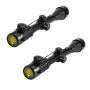 3-9X40E Red-green Dual-color Cross-type Zoom Sight Tactical Sight 2 Pack