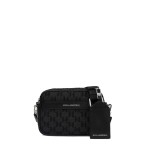 K monogram Jacquard Camera Bag -black