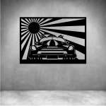 Classic Car 1 - Grey L 900 X H 600MM