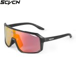 Scvcn 1 Lens Bike Glasses For Men And Women - Ideal For Cycling Running Golf Fishing And More