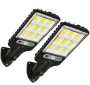 2PC Solar Remote Controlled Motion Detection LED Floodlights