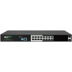 Duxnet 16-PORT Layer 2 Managed Gigabit Poe+ Switch With Cloud