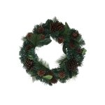 Natura L Pinecone Christmas Wreath 55CM