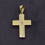 9CT Yellow Gold Cross Pendant