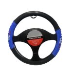 38CM X 38CM Universal Auto Car STEERING WHEEL COVER YB-111TRD Blue