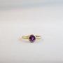 Round Medium - Amethyst - Medium