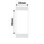 NB374 - NIIMBOT - D101 ONLY - 25X50MM - 130 WHITE LABELS
