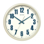 Contemporary Rhythm Office Clock 39.8 Cm