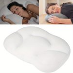 Boho-chic Egg-shaped Memory Foam Pillow - Breathable Waterproof All-season Comfort For Deep Sleep Ideal For Men & Women