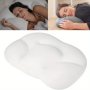 Boho-chic Egg-shaped Memory Foam Pillow - Breathable Waterproof All-season Comfort For Deep Sleep Ideal For Men & Women