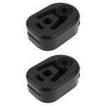 Briny River 2PCS Car Rubber Exhaust Bracket 2034920144 2114920044 Compatible With Mercedes 143-727