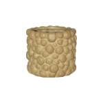 Brown Stone Bubble Vase