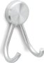 Muro Wall Hook Matt Stainless Steel Two Hooks