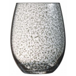 Hiball Glass C&s Primary Handcraft Grey Hiball 360ML Set Of 6