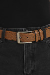 Ostrich Pu Leather Belt 30MM