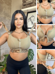High Impact Bra - Wild Series - Python - 5XLARGE