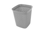 Ezy Storage Mode 13L Squared Waste Bin - Grey