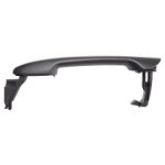 Trq Front Left Exterior Door Handle Black Drivers Side Compatible With 2007-2010 Ford Edge 2009-2012 Flex Lincoln Mkz