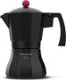 Mellerware Taurus 12-CUP Coffee Maker - Black Moments 12 Aluminium Black