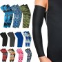 2PCS Uv Protection Cooling Arm Sleeves For Women Men- Perfect For Cycling Running Golf And Outdoor Activities