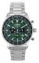 Eco-drive Chronograph Stainless Steel Green Dial CA4500-91X 100M Men's Watch