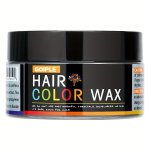 Goople Temporary Hair Color Wax 4.23OZ - Long-lasting Bright Shades For Men Women And Youngsters - Soft On Scalp & Strands Perfe