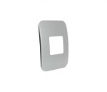 One Double Module Cover Plate - Silver - Buy Online At 7 Triple 7