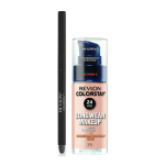Revlon Colorstay Longwear Combination oily Make Up & Eyeliner Combo Assorted - Nude