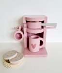 Coffee Machine + Plate With 2 Cookies