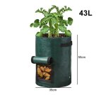 Heartdeco Vegetable Planter Potato Grow Bags - 3PCS