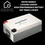 Knyee Energy Lithium LIFEPO4 High-performance Battery - 24V 100AH 2.5KWH