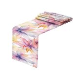 Chiffon Petals Table Runner