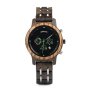 Bobo Bird Simple Wood Women Watches Reloj Mujer Miyota Quartz Movement Ladies Clock Custom Wristwatchblack